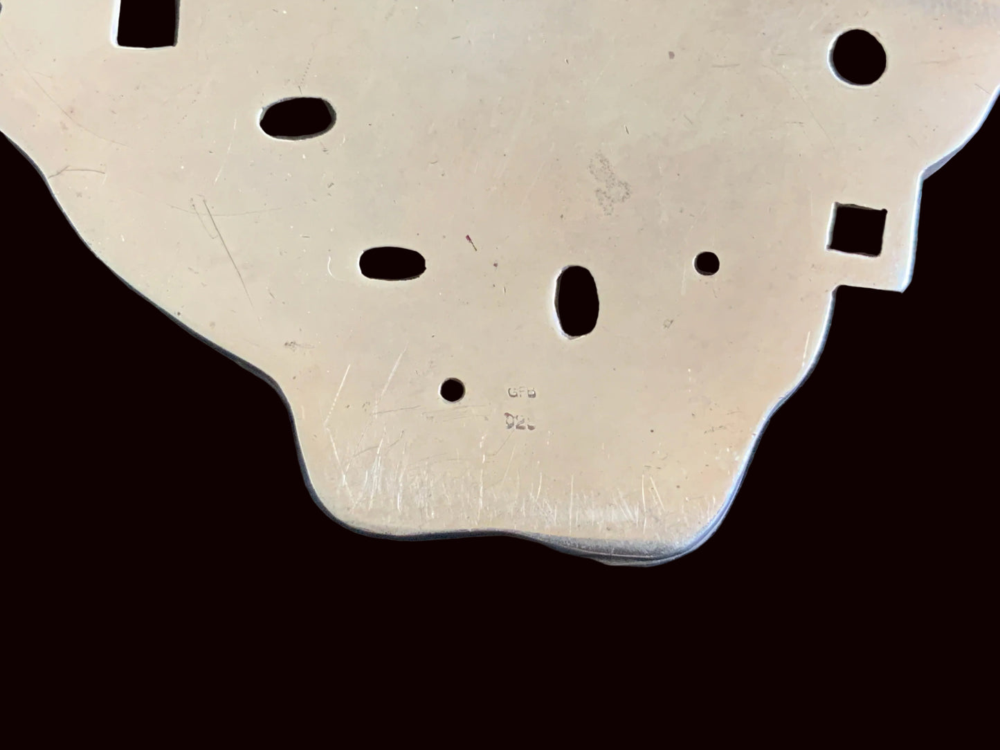 Artisan Multi Gem Pendant Choker Necklace Signed GFB 925 Sterling Silver 89 grams