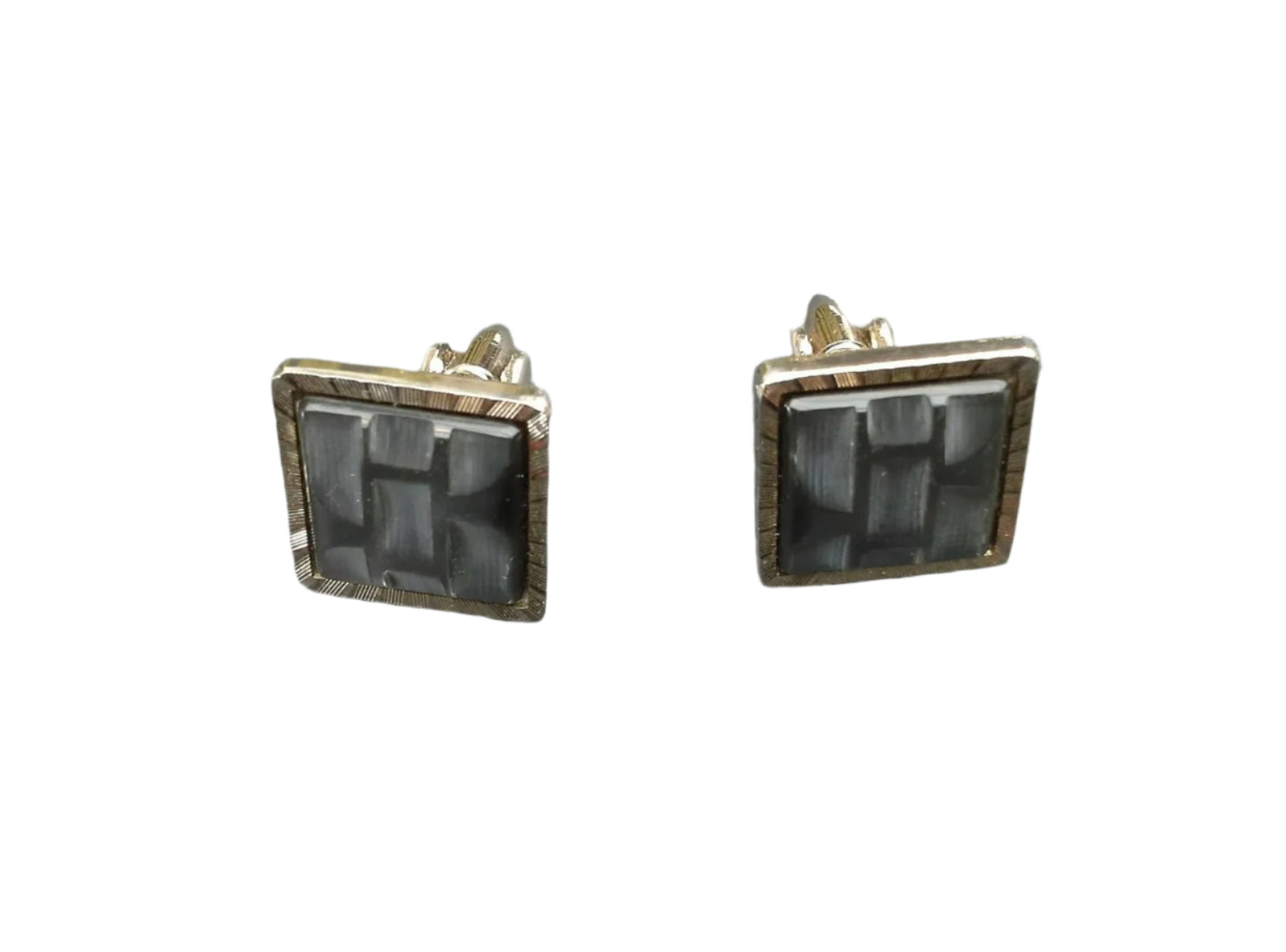Stratton Square Gilt Cufflinks England
