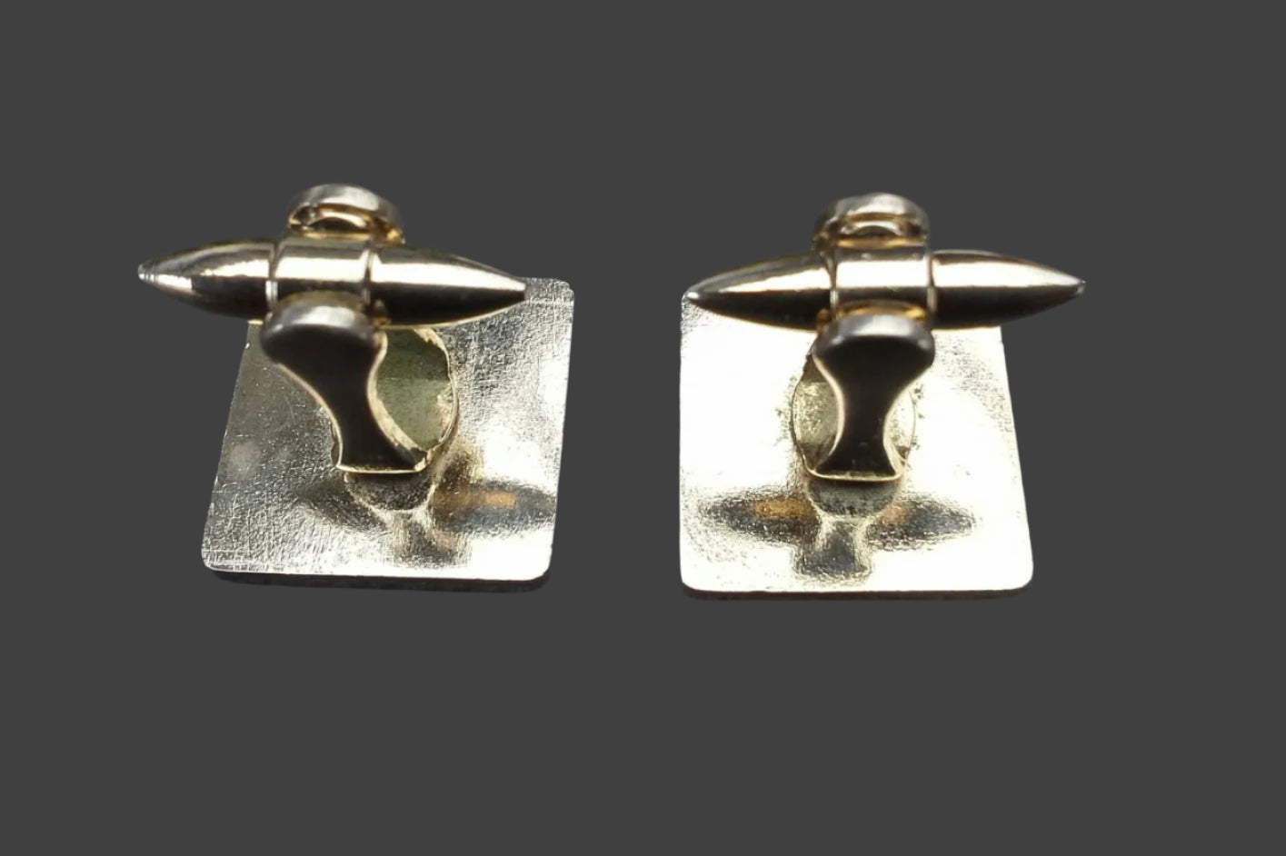 Stratton Square Gilt Cufflinks England