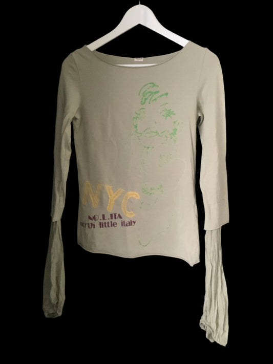 t-shirt with 'NYC' print 