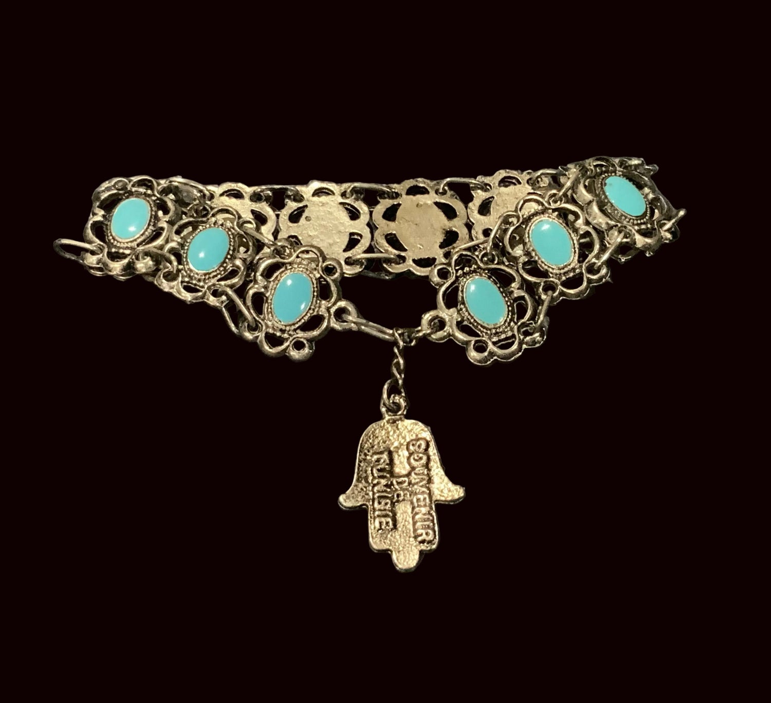 souvenir de Tunisie hamsa hand bracelet