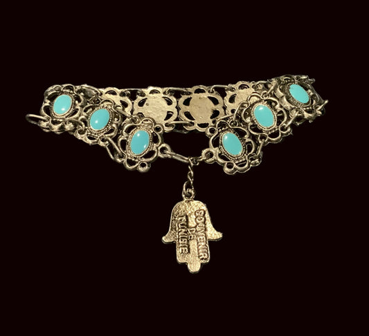 souvenir de Tunisie hamsa hand bracelet