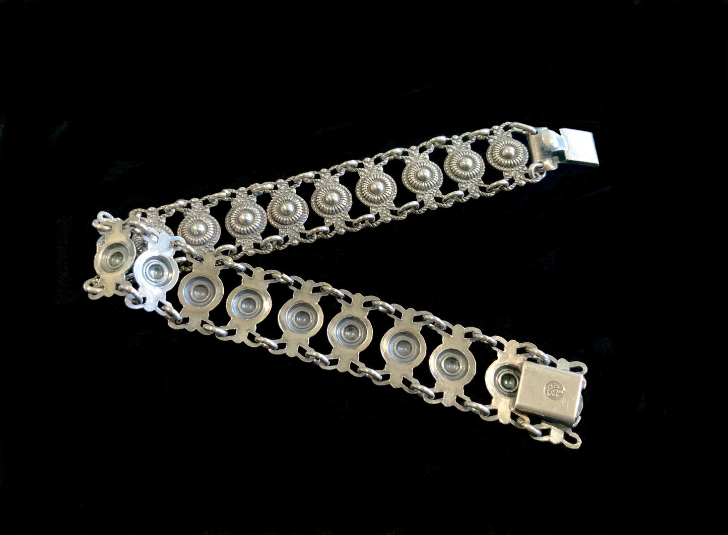 Arne Nordlie Norway 830S Silver Mid Century Bracelet