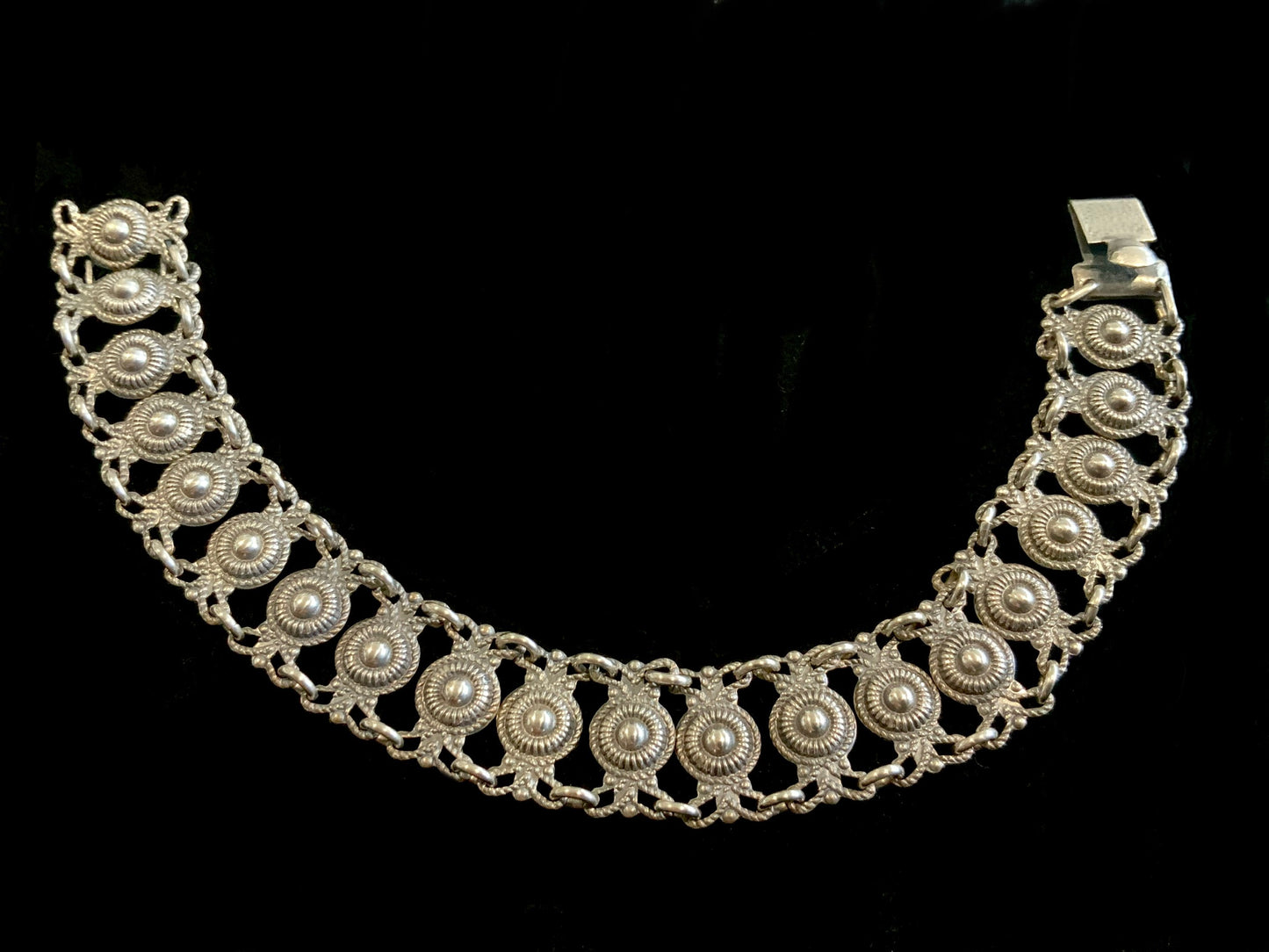 Arne Nordlie Norway 830S Silver Mid Century Bracelet